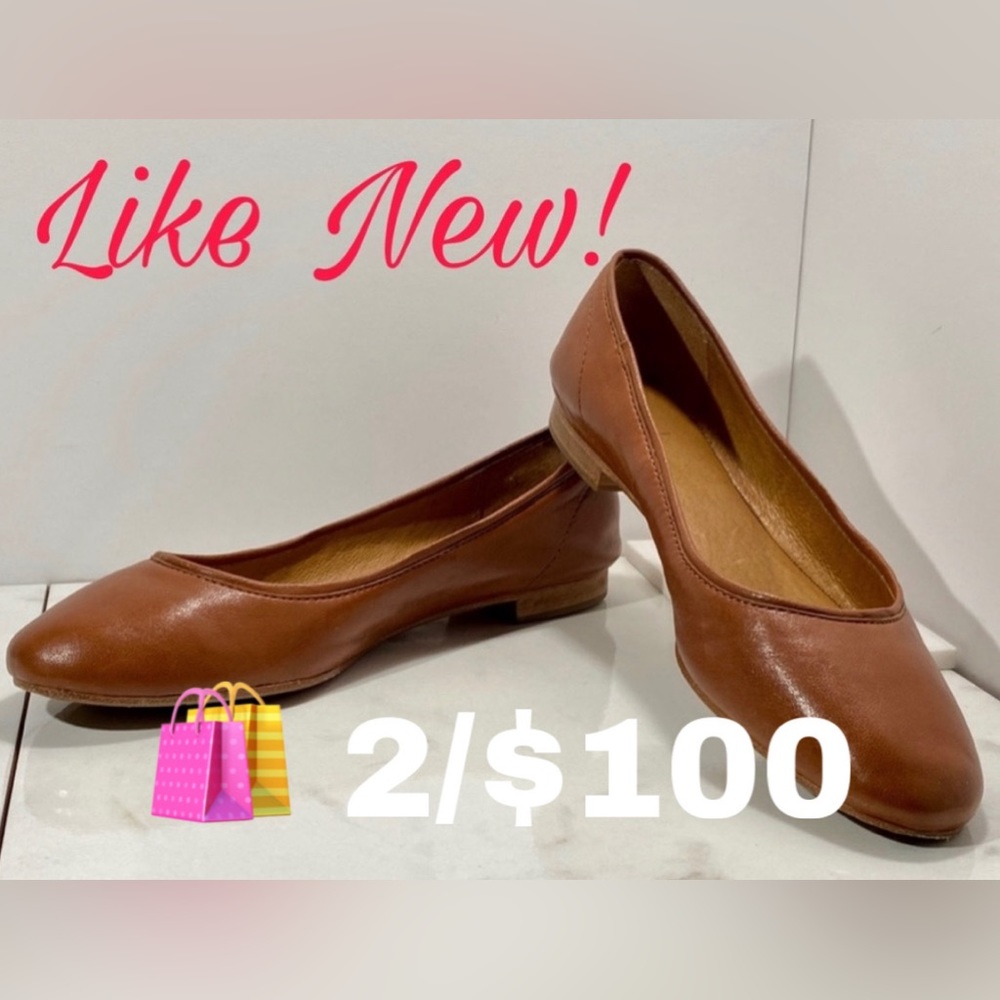 🛍️ Frye Gloria Ballet Leather Flats